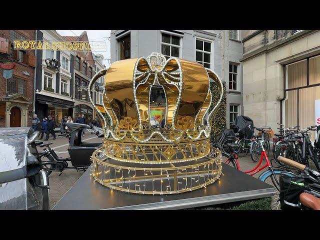 Christmas in The Hague, Netherlands: Royal Shopping Streets & Enchanting Holiday Walking Tour