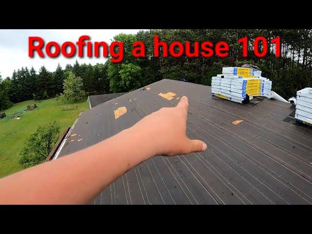 HOW TO ROOF A HOUSE! [DIY]