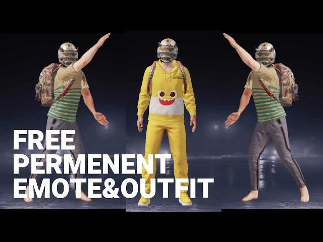 PERMENENT EMOTE&OUTFIT