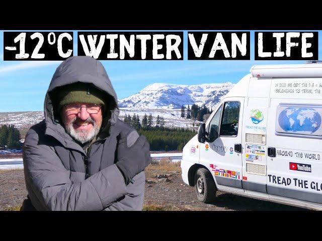 CRAZY 24 HOURS OF WINTER VAN LIFE IN YELLOWSTONE [S7-E67]