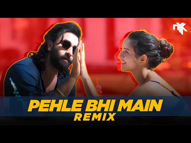 Pehle Bhi Main (Official Remix) -  DJ NYK, DJ Chetas, Designiter | Animal | Vishal Mishra | Sunset