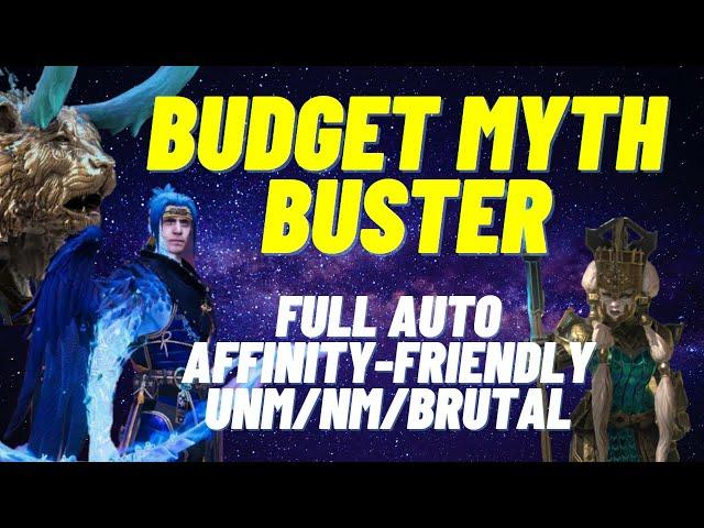 Ninja "Budget Myth Buster" Unkillable Clan Boss - UNM/NM/Brutal All Affinities