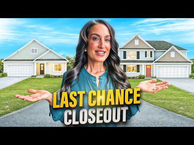 Myrtle Beach S.C. Most Affordable Builder is CLOSING OUT — this is your LAST CHANCE