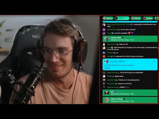 PewDiePie On KSI's New Song and Lunchly