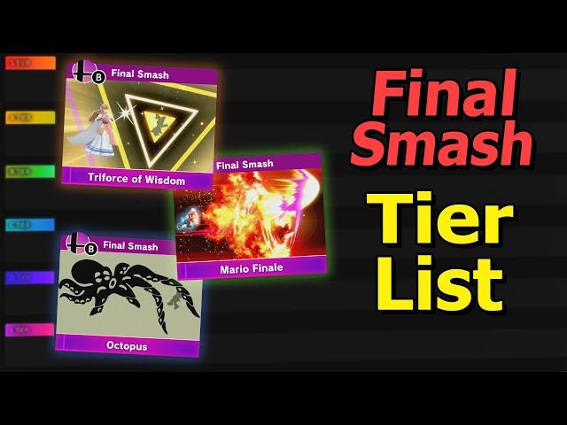 Final Smash TIER LIST for Smash Ultimate (part 2)