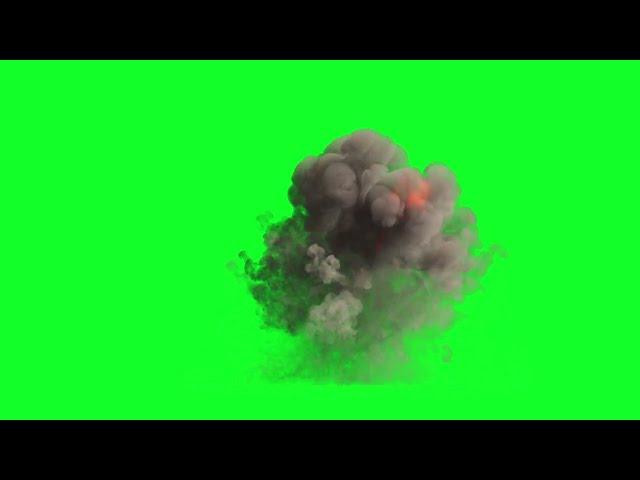 Fire Dust Explosion Free Green Screen | Free VFX Download