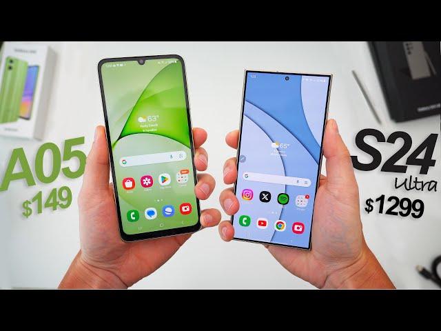 Samsung's Cheapest vs. Most Expensive Smartphone Compared!