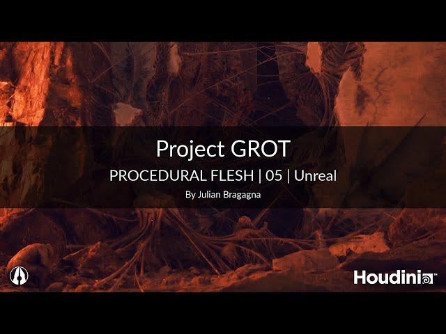 Project GROT Procedural Flesh | 05 | Unreal