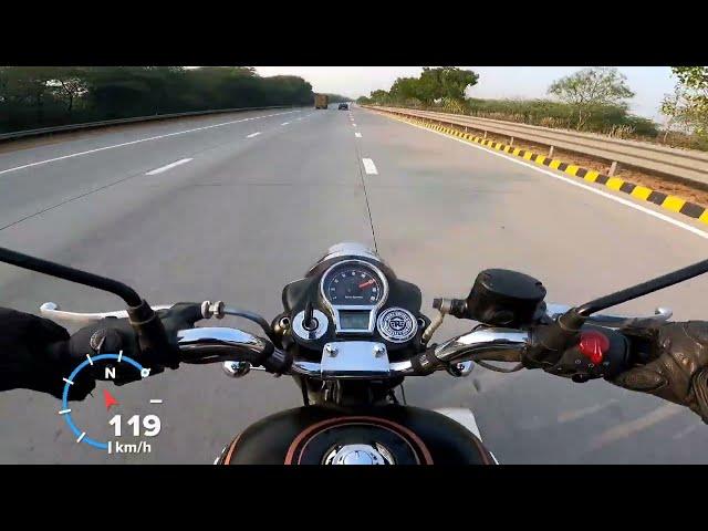 RE Bullet 350 HIGHWAY REVIEW | Best Cruising Speeds & Vibrations