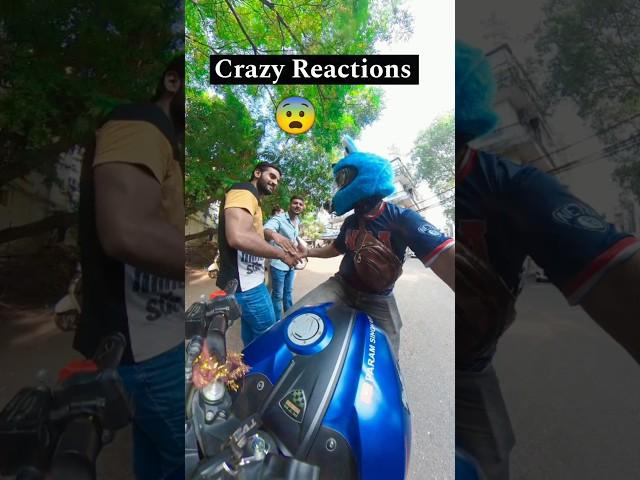 Bunny Helmet Reaction .. Crazy Reactions #funnyshorts #reactionvideo #shortsfeed #viralshorts