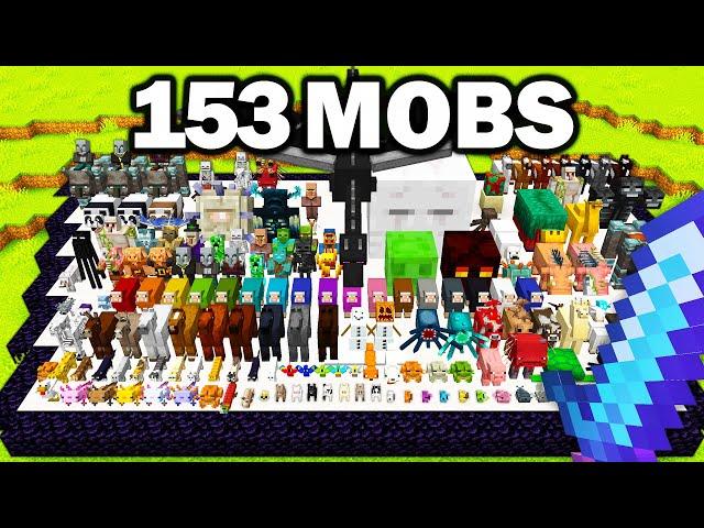 I Trapped EVERY Minecraft Mob in 36 Hours!