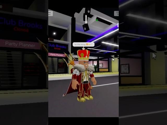 To the king  #roblox #youtube #shorts #viral #funny #memes #trending #trend #brookhaven #music