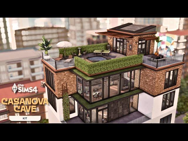 Casanova Modern Loft ️‍ The Sims 4 Speed Build | No CC