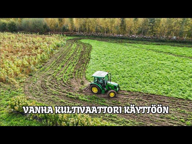 Otetaan vanha kultivaattori käyttöön