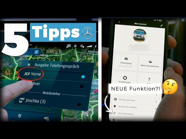 NEUE FUNKTIONEN in der Mercedes-Benz App I