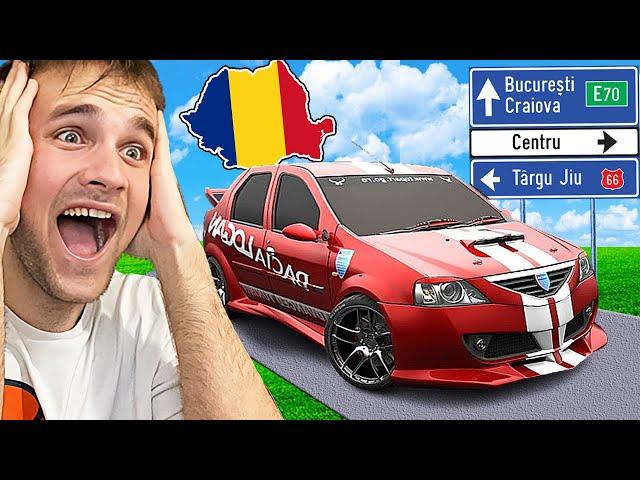 MERG cu LOGAN 1.6 TUNAT prin ROMANIA! - Euro Truck Simulator 2