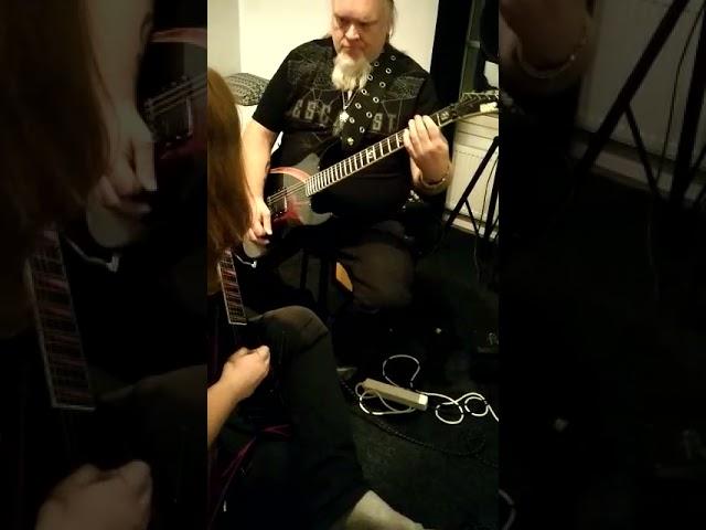 "Kissing the shadows" Children of Bodom cover by Iikka Syynimaa and Alexander Kuoppala