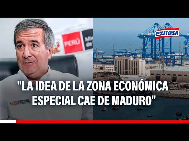 Ministro de Transportes tras inauguración de puerto Chancay: Zona económica especial cae de maduro