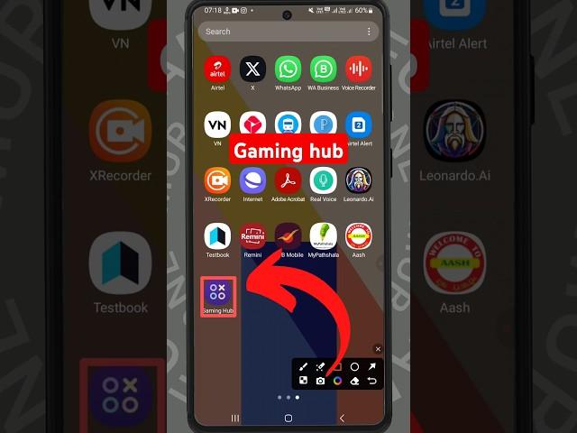"How to Enable Gaming Hub on Your Device?  | Step-by-Step Guide" #samsungtips #gaminghub