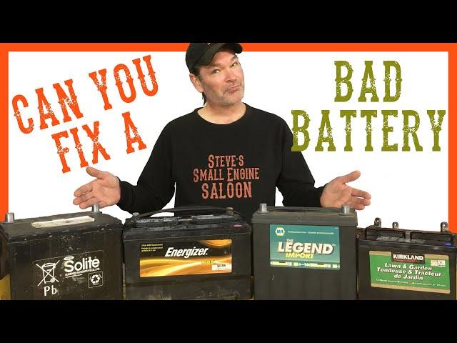 Does An Electronic De-Sulfator Really Repair A Battery?? See Real Results