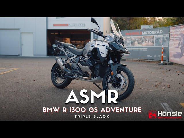 BMW R 1300 GS Adventure Triple Black ASMR - sound und details