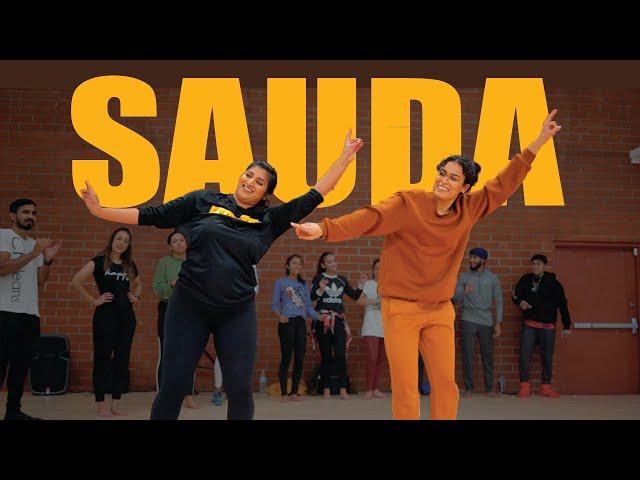 SAUDA KHARA KHARA | BHANGRA DANCE | Shivani Bhagwan and Chaya Kumar | Diljit Dosanjh | Good Newwz