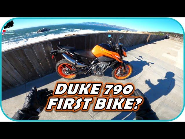 KTM Duke 790 as a First Bike? |  Watch First!