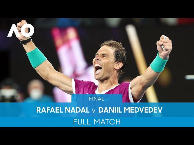 Rafael Nadal v Daniil Medvedev Full Match (Final) | Australian Open 2022