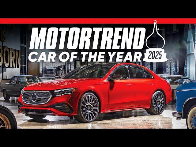 The Mercedes-Benz E-Class Is MotorTrend's 2025 Car of the Year!