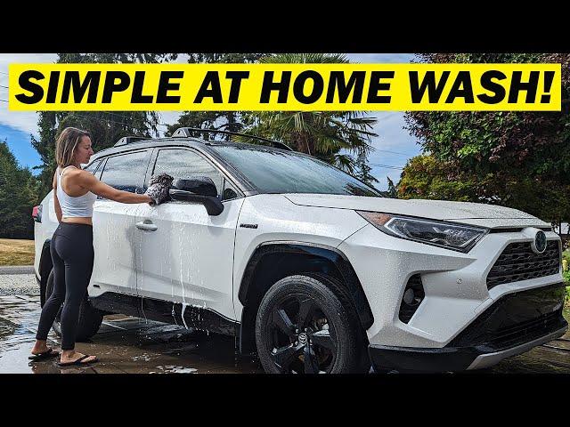 Properly Wash Your Car At Home | How I wash My Toyota RAV4