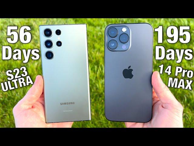 Samsung S23 Ultra vs iPhone 14 Pro Max Long Term User Comparison!