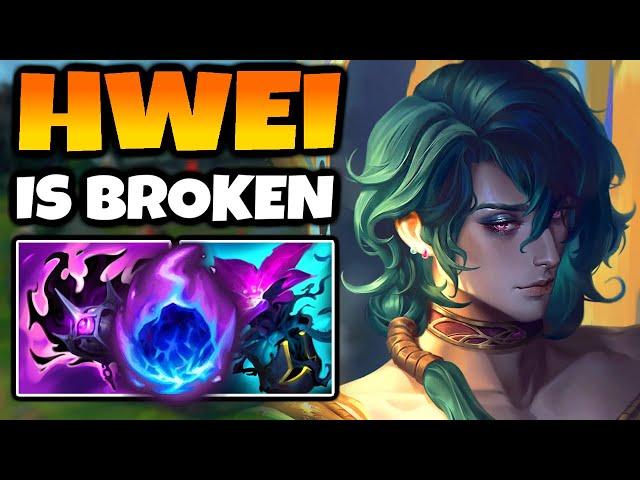I am convinced that Hwei is broken and the strongest mage in the game right now
