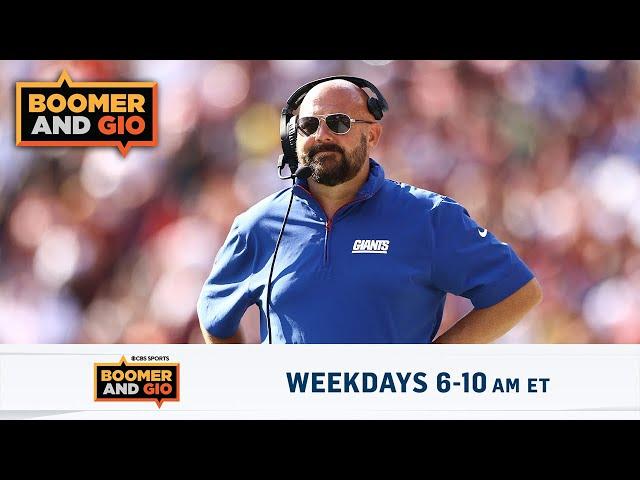 Are the Giants in panic mode now? | Boomer and Gio