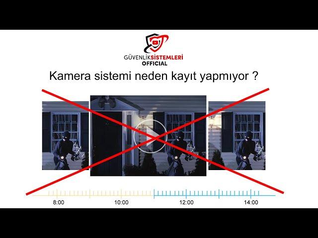 Kamera sistemi neden kayıt yapmıyor  l Kamera sistemi arıza ve çözümleri