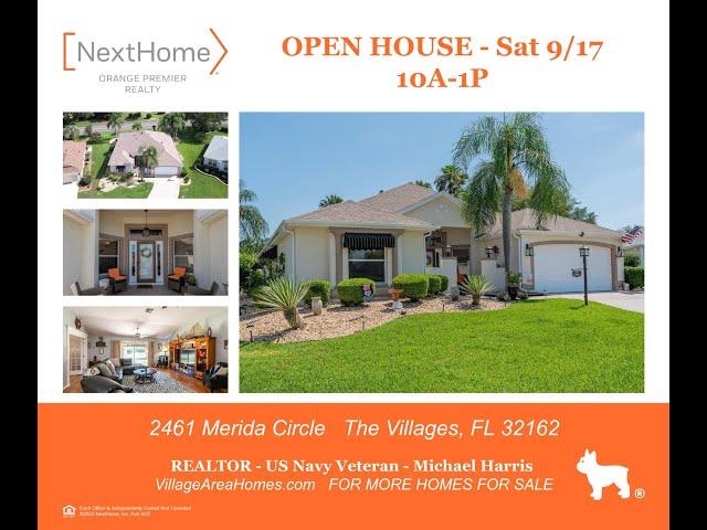 2461 Merida Cir. The Villages, FL 32162  - Video Open House