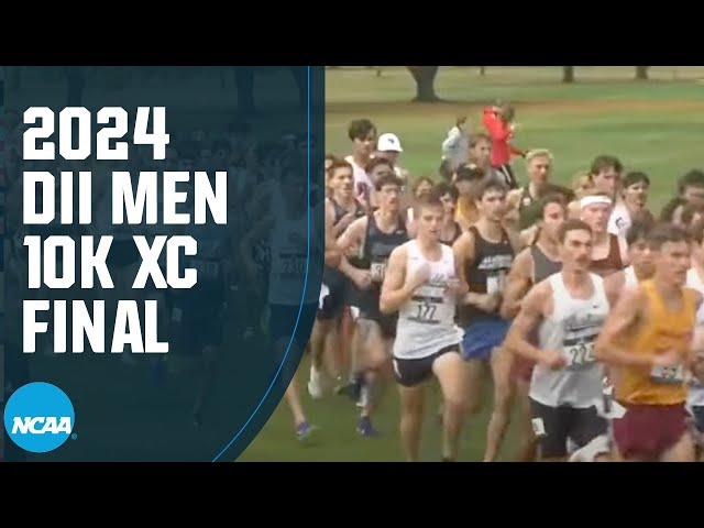 2024 DII men's NCAA cross country championship | FULL RACE