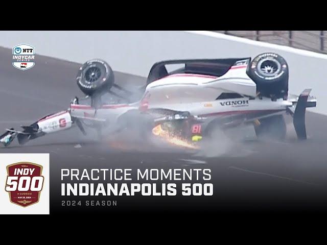 Top moments from 'Fast Friday' practice for 2024 Indianapolis 500 | Extended Highlights | INDYCAR