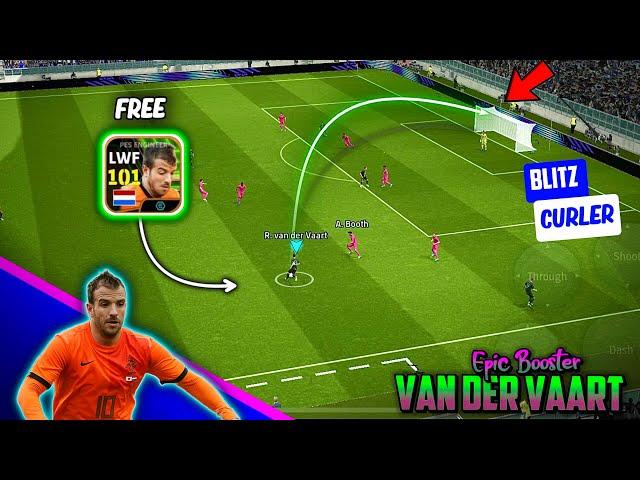 His Blitz Curler is Insane - FREE Epic Booster VAN DER VAART is A Complete Midfielder