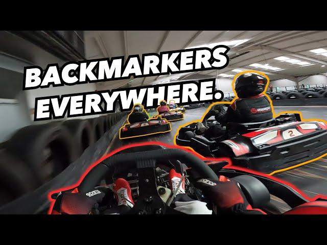 BACKMARKERS causing CHAOS at TeamSport Coventry