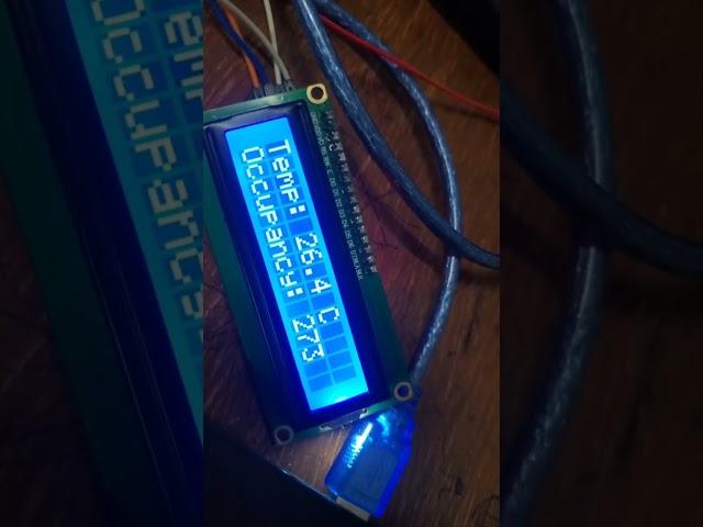 Room Occupancy and Temperature Monitoring System