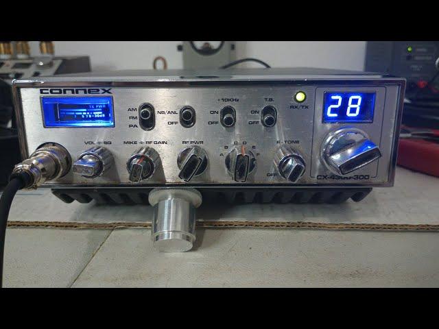 Connex 4300-300,  rare radio, 4x1446, high power, roostercb.com