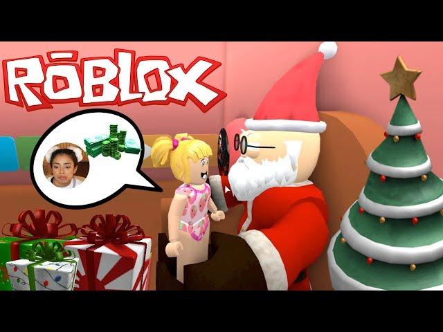 Roblox Goldie Escapes Santa! Christmas Obby Holiday Video!