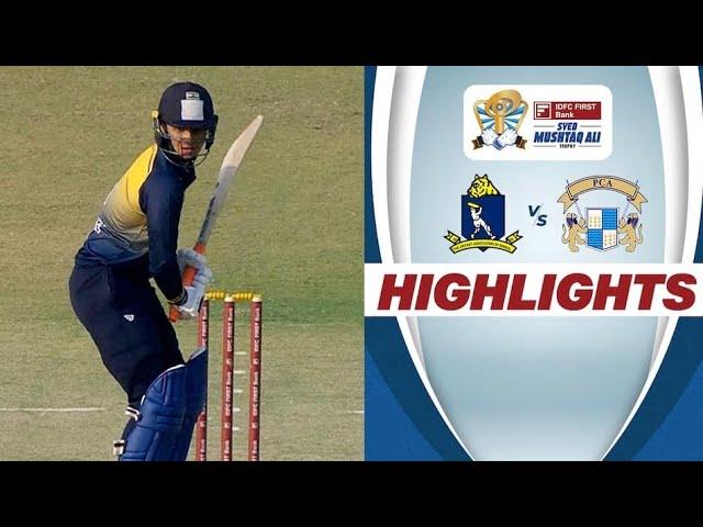 SMAT 2024 Punjab vs Bihar match highlights | Syed Mushtaq Ali Trophy 2024