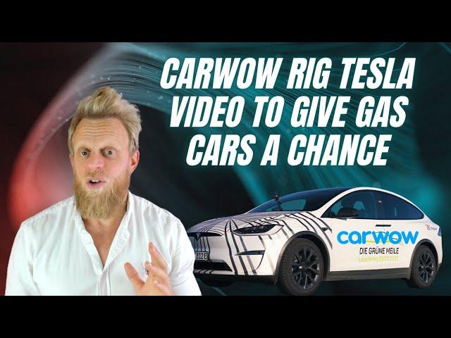 Carwow sell out to anti-Tesla fans; fake tests to make Tesla cars worse