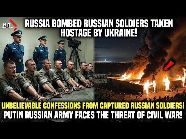 Ukraine Hostages Russian Soldiers! Russia Bombed Its Own Hostage Soldiers! Shocking Confessions!