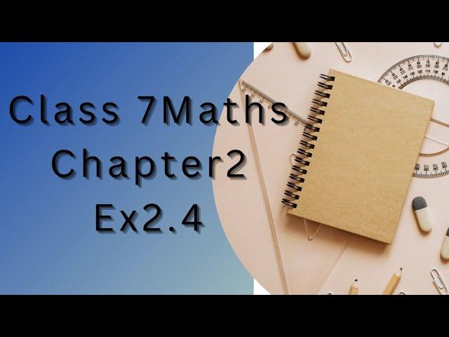 #class#maths #ex2.4#ncertmaths #solution#Ru'smaths#