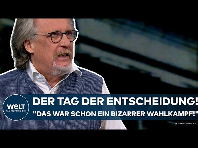 DEUTSCHLAND: Tag der Entscheidung! "Das war schon ein bizarrer Wahlkampf!" - Harald Martenstein