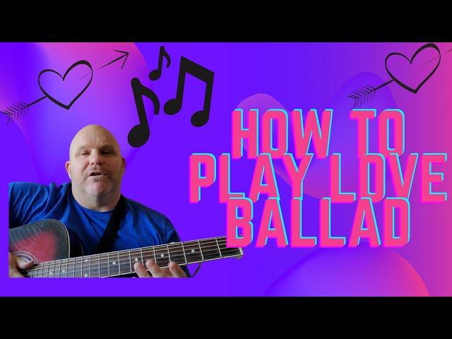 LTD (Love Ballad) -Guitar Tutorial