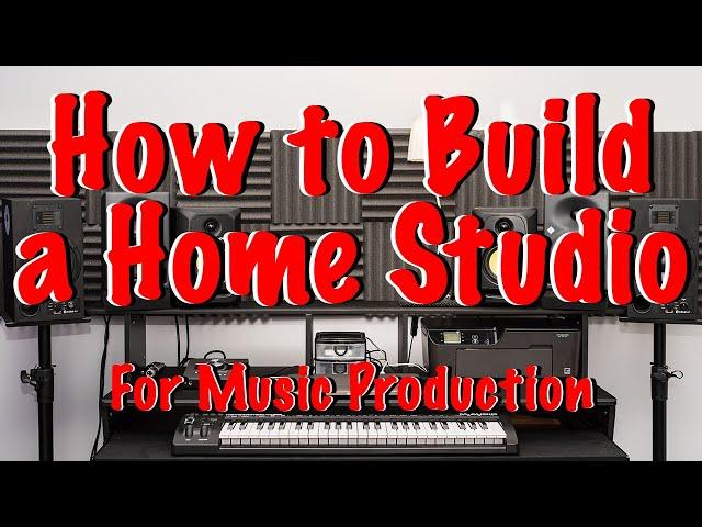 How To Transform Your Space in to a Music Production Studio