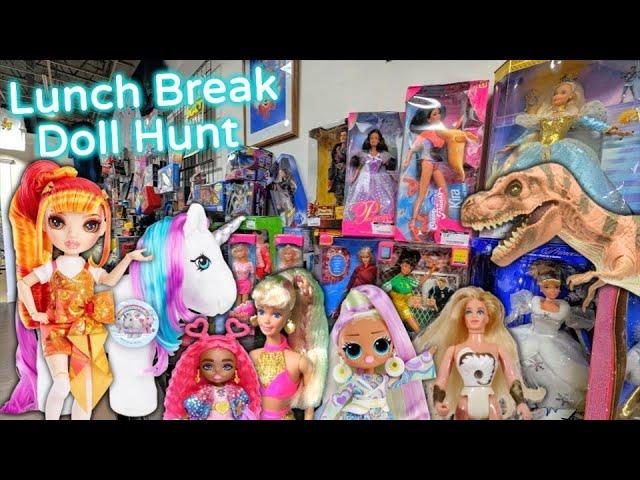 Lunch Break Doll Hunt ~ TJ Maxx & The Cave